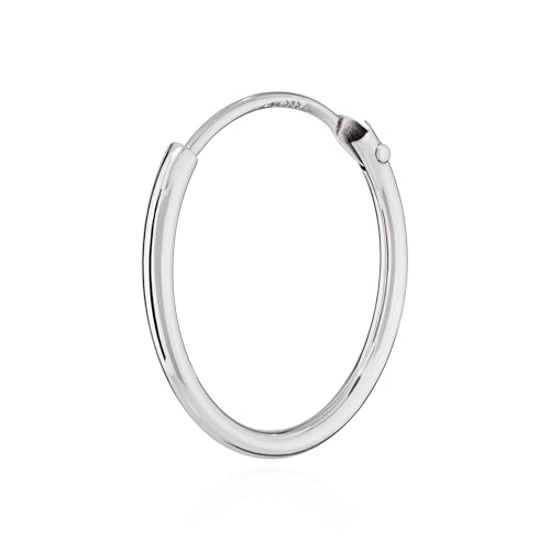 NKlaus Einzel 585er 14 Karat Gold weißgold Creole Ohrring Ohrschmuck rund Goldohrring 9mm 2569 NKlaus Einzel 585er 14 Karat Gold weißgold Creole Ohrring Ohrschmuck rund Goldohrring 9mm 2569 von NKlaus