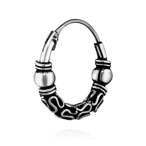 NKlaus Einzel 925 STERLING SILBER Keltische Celtic Gothic Creole 15mm 7233 NKlaus Einzel 925 STERLING SILBER Keltische Celtic Gothic Creole 15mm 7233 von NKlaus