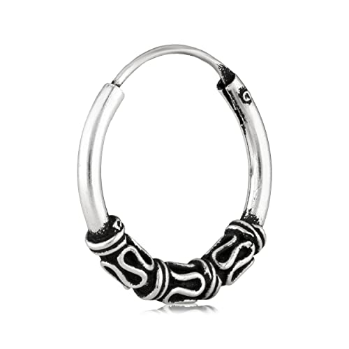 NKlaus Einzel Celtic Creole 925 Silber Skandinavische Wikinger Ohrring 16,3mm 3014 NKlaus Einzel Celtic Creole 925 Silber Skandinavische Wikinger Ohrring 16,3mm 3014 von NKlaus