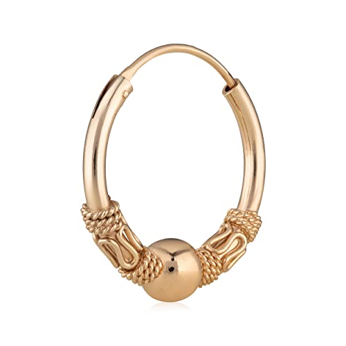 NKlaus Einzel Ohrring Keltische Creole Gothic Celtic Bali Creolen Vergoldet 20mm 5081 NKlaus Einzel Ohrring Keltische Creole Gothic Celtic Bali Creolen Vergoldet 20mm 5081 von NKlaus