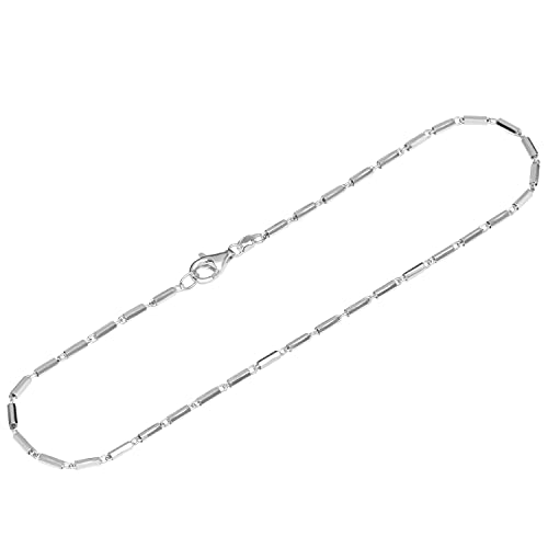 NKlaus Fusskette 925 Sterling Silber 26cm Gliederkette Damen Armkette designer Kette 12794 von NKlaus