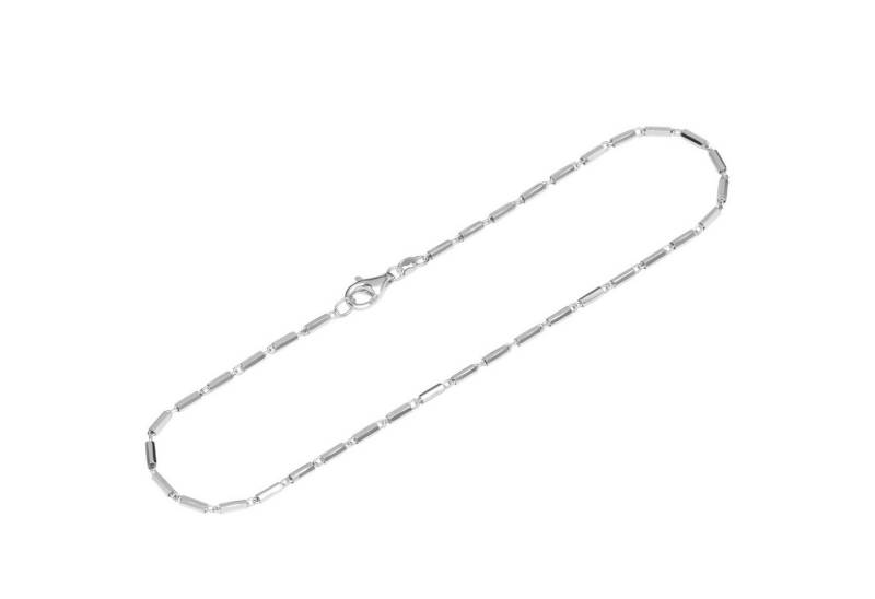 NKlaus Fußkette Fusskette 925 Sterling Silber 26cm Gliederkette Da (1 Stück), Made in Germany von NKlaus