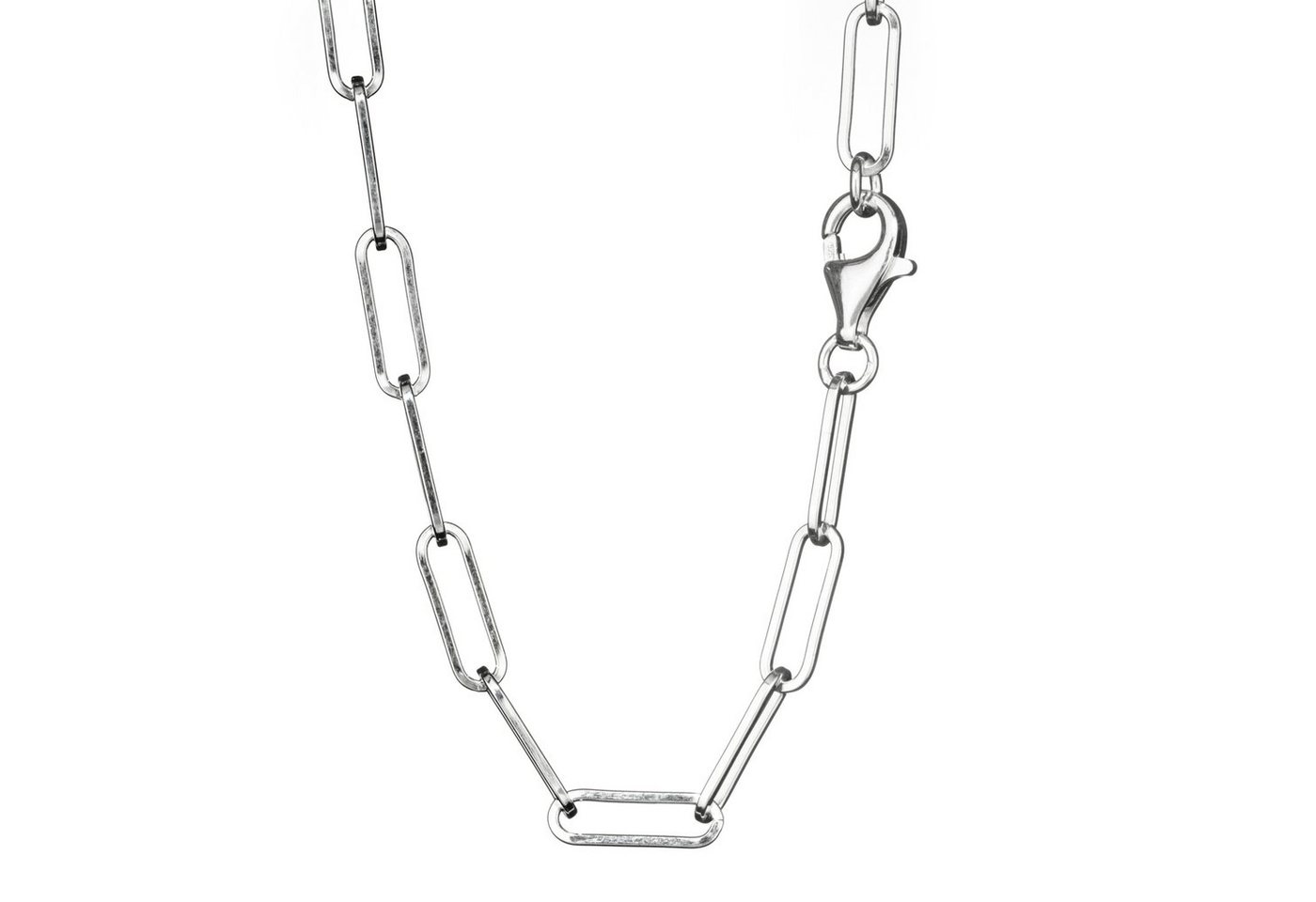 NKlaus Gliederkette Ankerkette 925 Silber 38cm Halskette Langankerkett von NKlaus