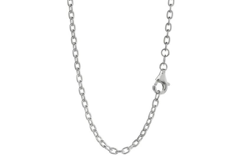 NKlaus Gliederkette Halskette 80cm Ankerkette weit rund 925 Silber 2,4 von NKlaus