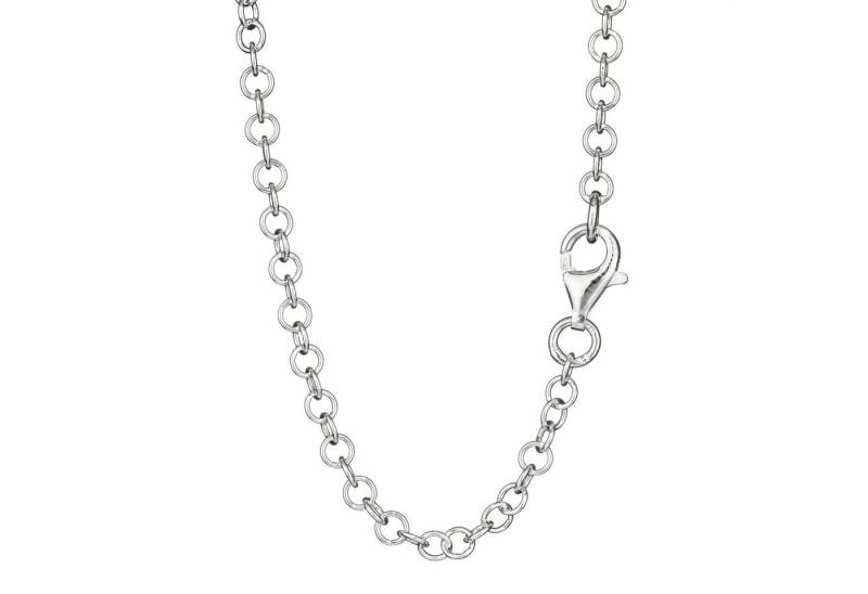 NKlaus Gliederkette Silberkette 70cm Ankerkette rund 925 Sterling Silb von NKlaus
