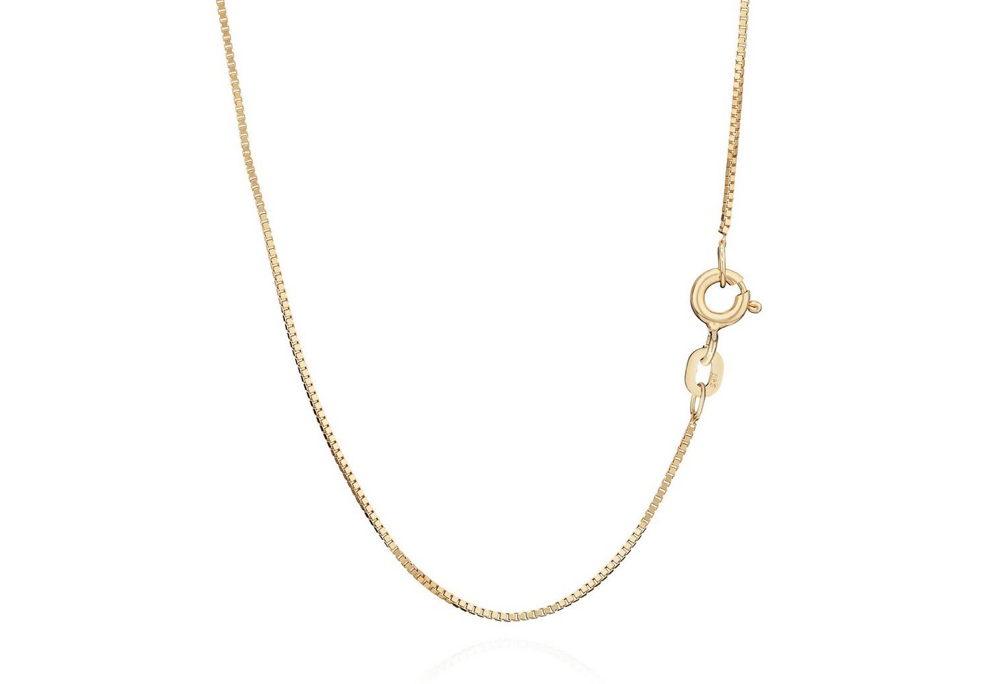 NKlaus Goldkette 38cm Venezia Echte 585 Gelbgold 14 Karat Veneziane von NKlaus