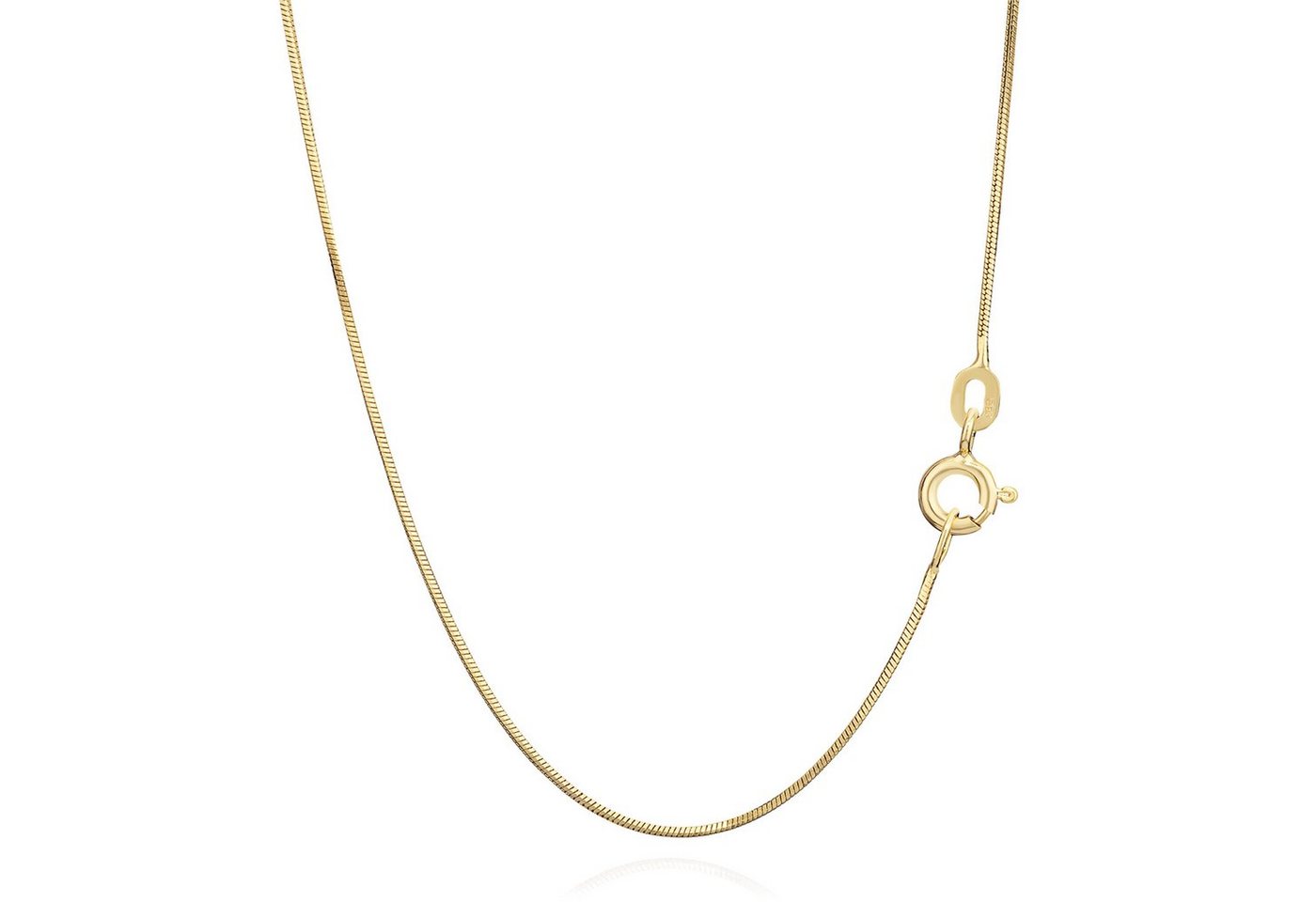 NKlaus Goldkette 45cm Schlangenkette 585 Gelbgold Halskette Diamant, Diamantiert NKlaus Goldkette 45cm Schlangenkette 585 Gelbgold Halskette Diamant, Diamantiert von NKlaus