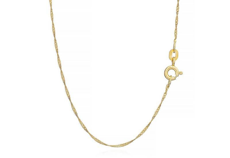 NKlaus Goldkette 45cm Singapurkette 585er Gelbgold Panzerkette Gedr von NKlaus