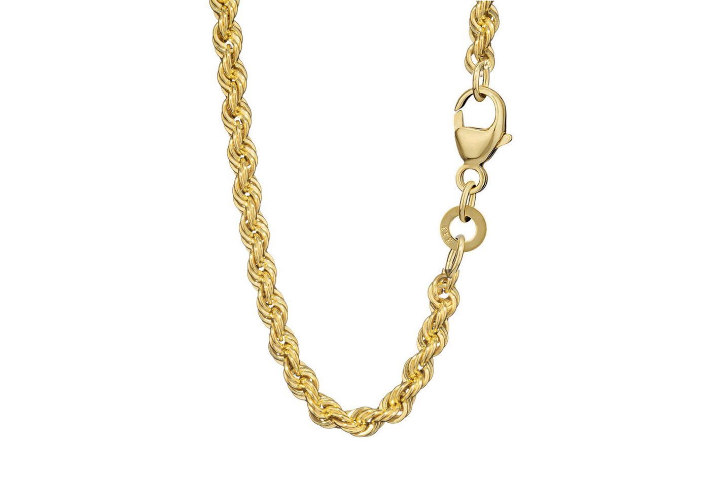 NKlaus Goldkette 50cm Zopfkette 333 Gelb Gold 8 Karat Halskette Kordel hohl 3,3mm Breit NKlaus Goldkette 50cm Zopfkette 333 Gelb Gold 8 Karat Halskette Kordel hohl 3,3mm Breit von NKlaus