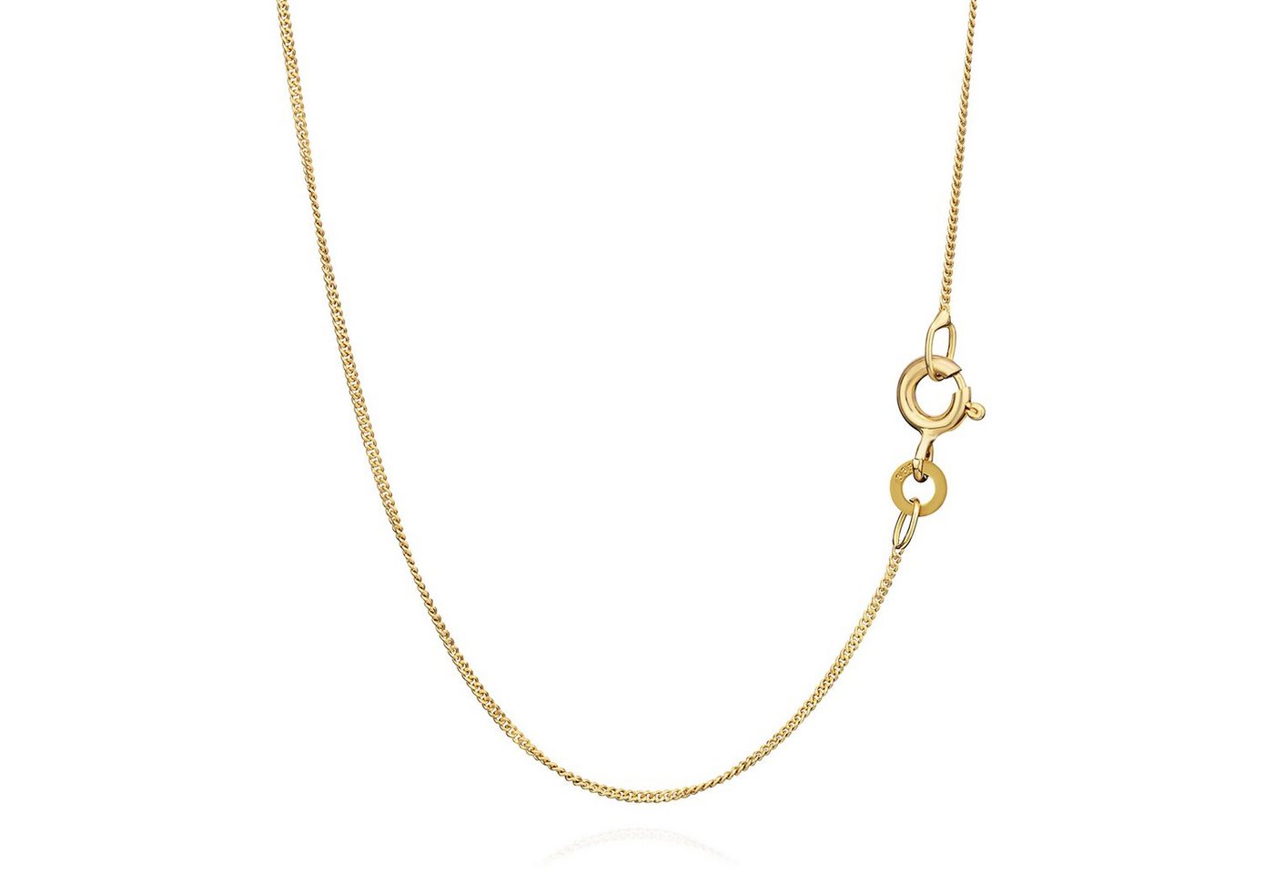 NKlaus Goldkette Fine 55cm Panzer Kette 333er Gold Kette 1,15g Panz von NKlaus