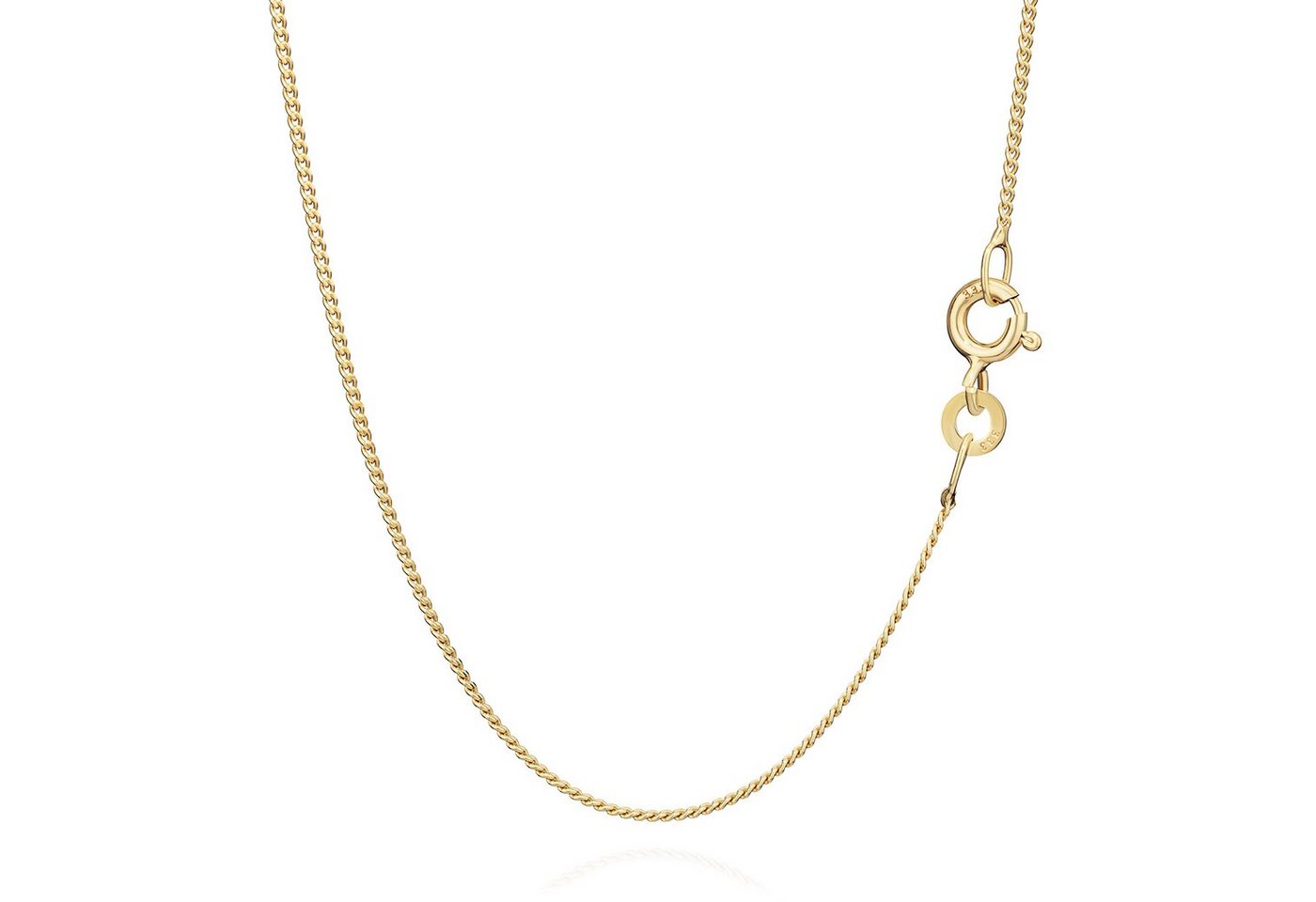 NKlaus Goldkette Panzerkette 333er Massiv Gelb Gold Kette 5764, 60c von NKlaus