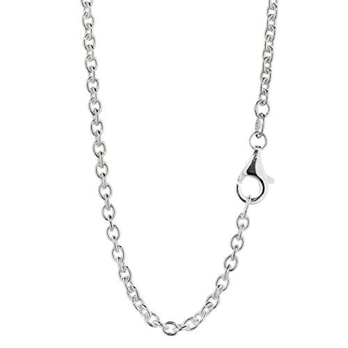 NKlaus 70cm Ankerkette 925 Silber elegante Halskette Breite: 2,3mm Collier 8,5g schwer 3121 von NKlaus