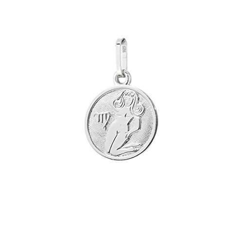 NKlaus Jungfrau Sternzeichen 925 Sterlingsilber 12mm Kettenanhänger Zodiak Horoskop 9142 von NKlaus