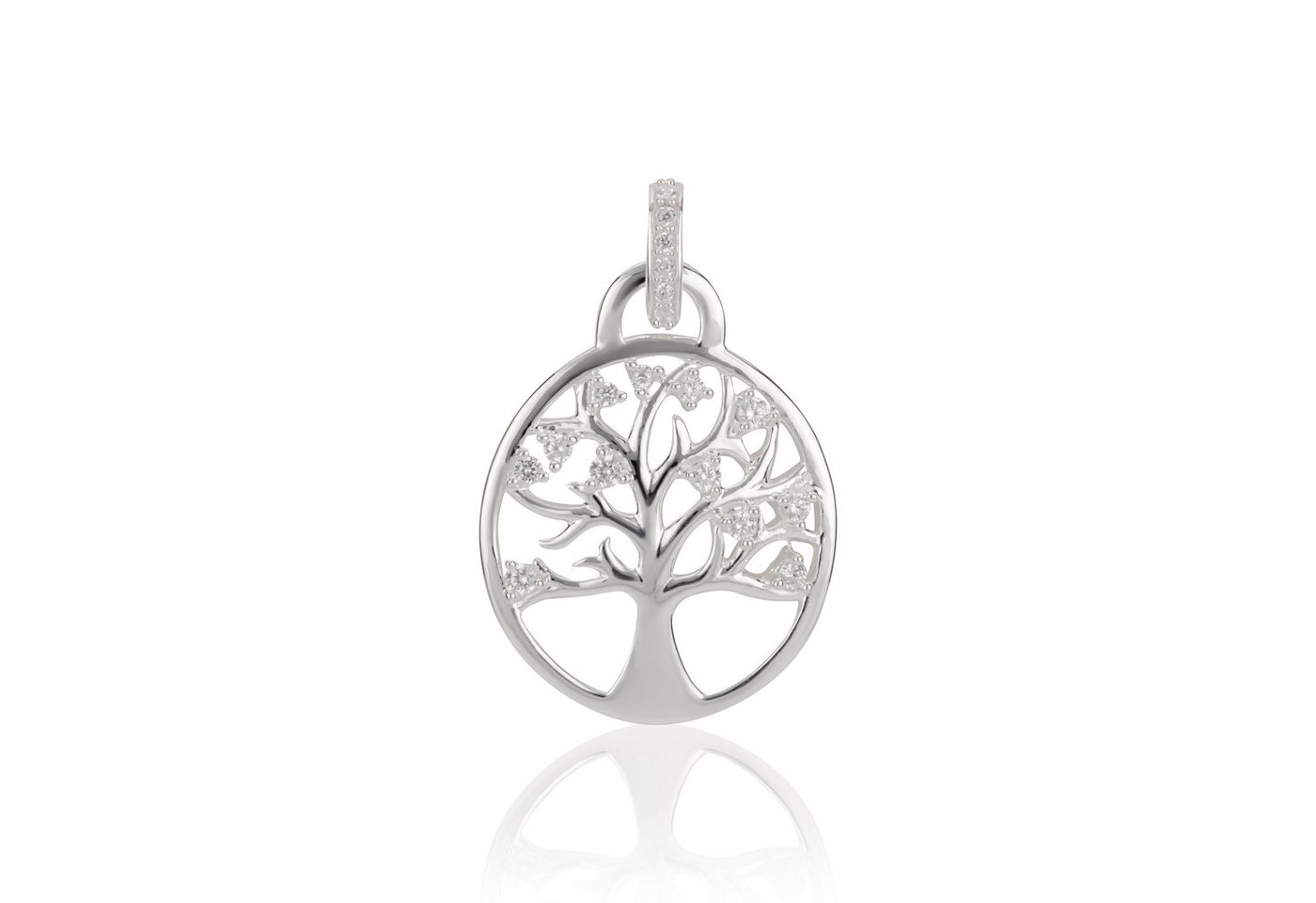 NKlaus Kettenanhänger 22x 29mm Baum des Lebens Kettenanhänger 925 Sterli (1 Stück) von NKlaus