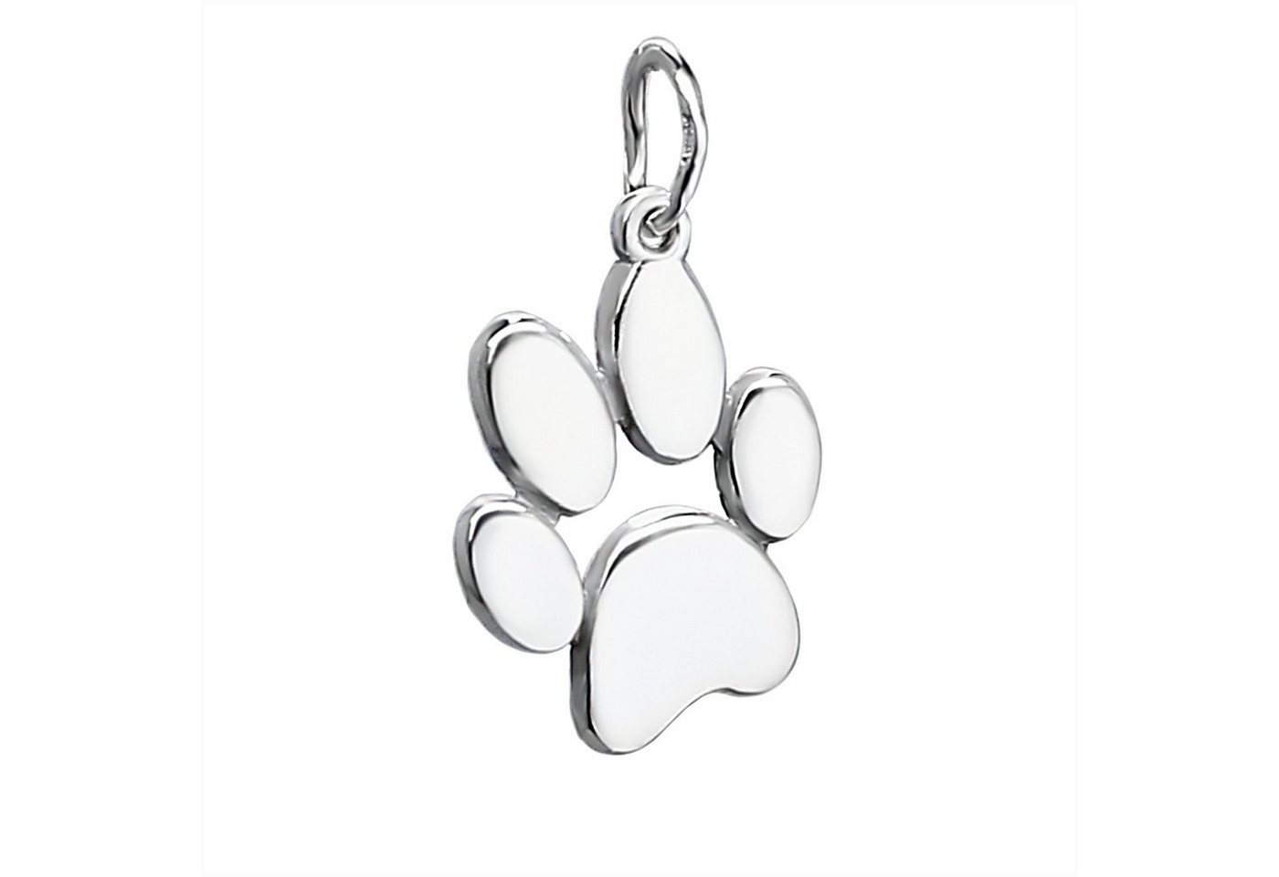 NKlaus Kettenanhänger 925 Sterling Silber Hundepfote Kettenanhänger Katz von NKlaus
