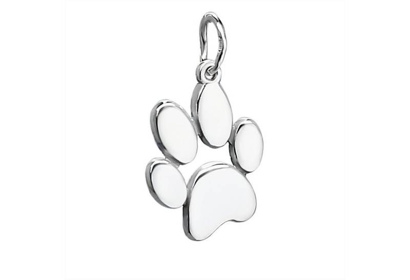 NKlaus Kettenanhänger 925 Sterling Silber Hundepfote Kettenanhänger Katz von NKlaus