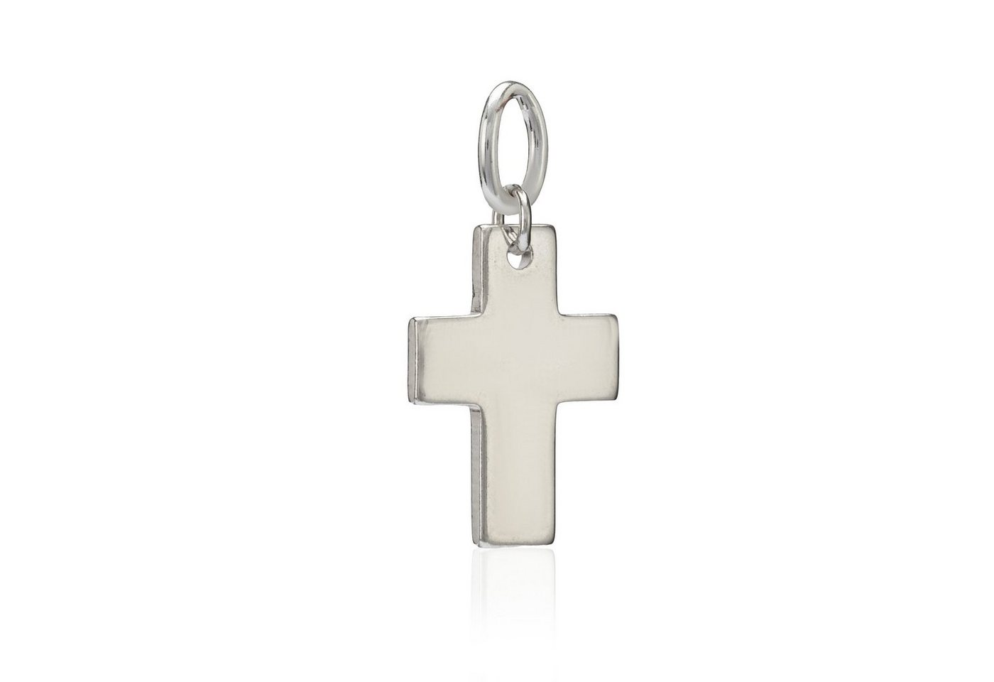 NKlaus Kettenanhänger Damen Kreuz Symbol 925 Silber 19x14mm Amulett, 925 Sterling Silber Silberschmuck für Damen von NKlaus