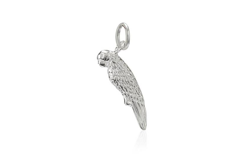 NKlaus Kettenanhänger Damen Kettenanhänger Papagei 925 Silber 24x6mm Sch, 925 Sterling Silber Silberschmuck für Damen von NKlaus