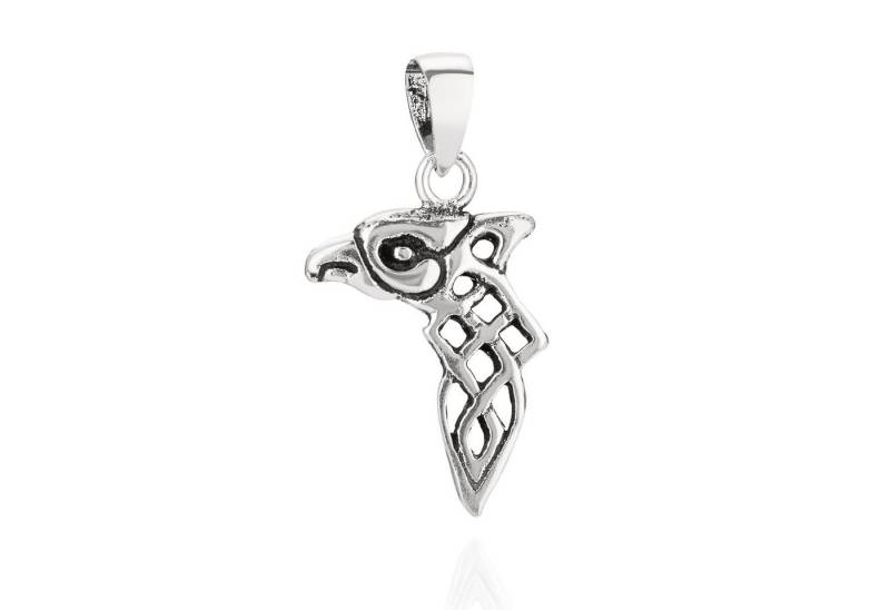 NKlaus Kettenanhänger Adler 925 Silber 19x12mm Keltischer Knoten Amulett, 925 Sterling Silber Silberschmuck für Damen von NKlaus