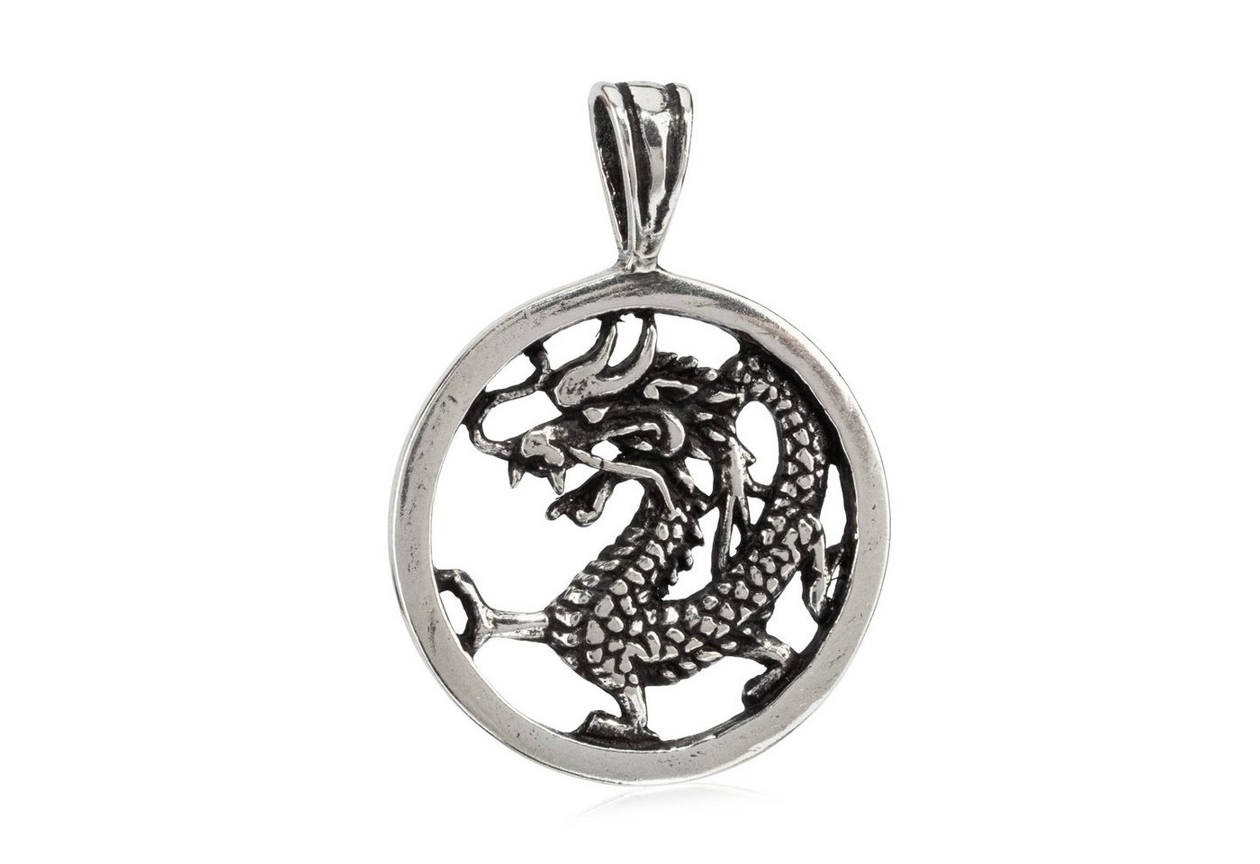 NKlaus Kettenanhänger Kettenanhänger Chinesischer Drache Schmuck 925 Si, 925 Sterling Silber Silberschmuck für Damen NKlaus Kettenanhänger Kettenanhänger Chinesischer Drache Schmuck 925 Si, 925 Sterling Silber Silberschmuck für Damen von NKlaus
