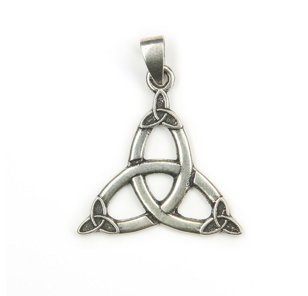 NKlaus Kettenanhänger Kettenanhänger Keltische Knoten 2cm Silber 925 Am, 925 Sterling Silber Silberschmuck für Damen von NKlaus