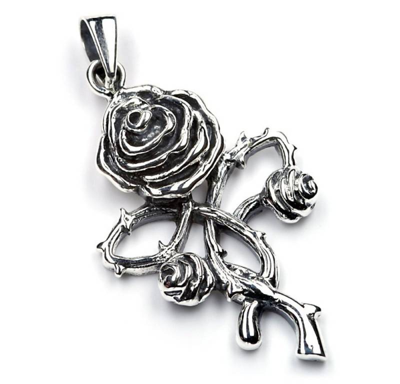 NKlaus Kettenanhänger Kettenanhänger Rose Gothic 925 Silber 3,1cm Antik, 925 Sterling Silber Silberschmuck für Damen NKlaus Kettenanhänger Kettenanhänger Rose Gothic 925 Silber 3,1cm Antik, 925 Sterling Silber Silberschmuck für Damen von NKlaus