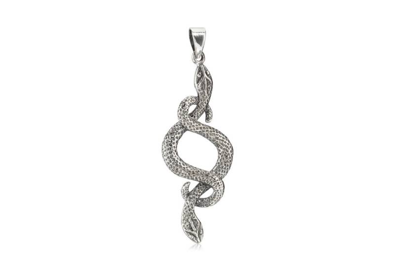 NKlaus Kettenanhänger Kettenanhänger Zwei Schlangen Talisman 925 Silber, 925 Sterling Silber Silberschmuck für Damen NKlaus Kettenanhänger Kettenanhänger Zwei Schlangen Talisman 925 Silber, 925 Sterling Silber Silberschmuck für Damen von NKlaus