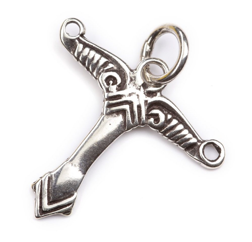 NKlaus Kettenanhänger Skandinavisches Amulett Irminsul 925 Silber 2,4cm, 925 Sterling Silber Silberschmuck für Damen von NKlaus