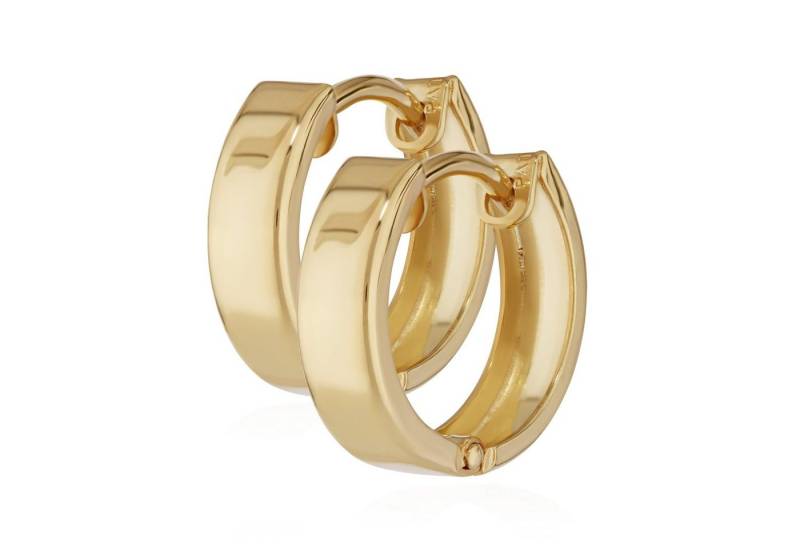 NKlaus Klappcreolen Paar 333 Gelbgold Klappcreolen Ohrringen 12,4 X 3, (Damen) von NKlaus