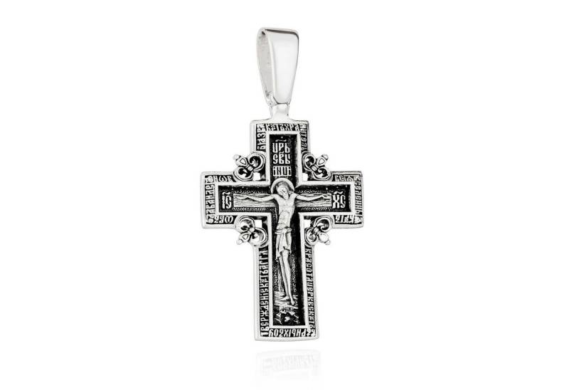 NKlaus Kreuzanhänger Kettenanhänger 925 Silber Kruzifix 40mm x 29mm göttliche Aura Eleganz von NKlaus