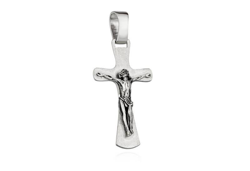 NKlaus Kreuzanhänger Kettenanhänger 925 Silber Kruzifix 46mm x 25,3mm feine göttliche Aura von NKlaus