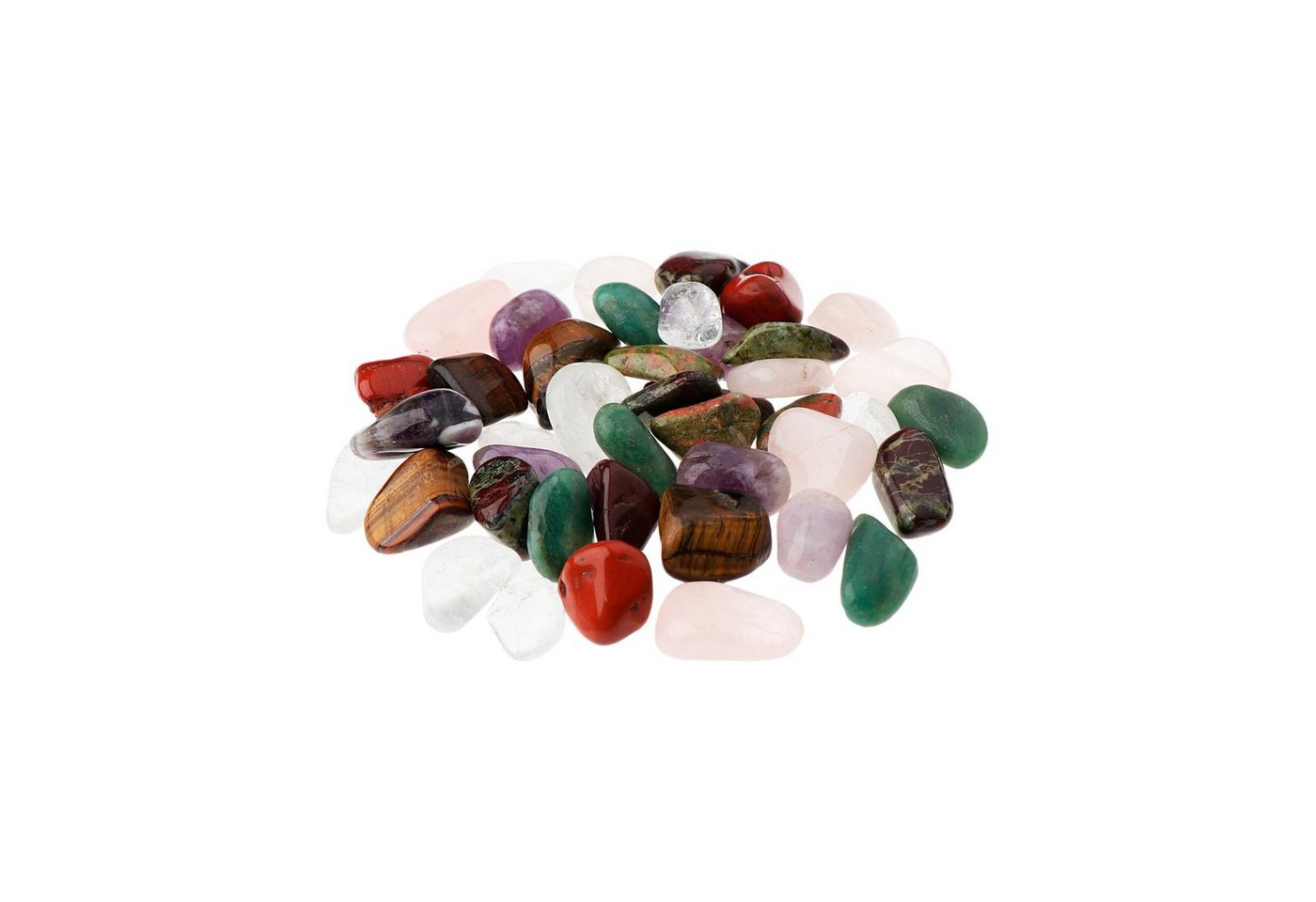 NKlaus Mineralstein 300g Trommelsteine Mix 15 - 25 mm Heilsteine Edelsteine Schmucksteine von NKlaus