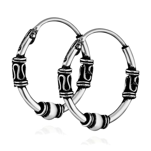 NKlaus PAAR 925 STERLING SILBER Keltische Celtic Gothic Creolen 15mm 7234 NKlaus PAAR 925 STERLING SILBER Keltische Celtic Gothic Creolen 15mm 7234 von NKlaus