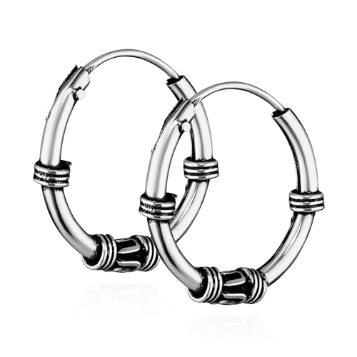 NKlaus PAAR 925 STERLING SILBER Keltische Celtic Gothic Creolen 15mm 7236 NKlaus PAAR 925 STERLING SILBER Keltische Celtic Gothic Creolen 15mm 7236 von NKlaus