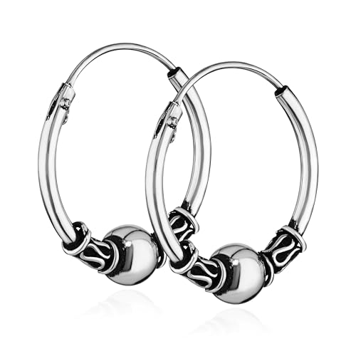 NKlaus PAAR 925 STERLING SILBER Keltische Celtic Gothic Creolen massiv 18mm 7259 NKlaus PAAR 925 STERLING SILBER Keltische Celtic Gothic Creolen massiv 18mm 7259 von NKlaus