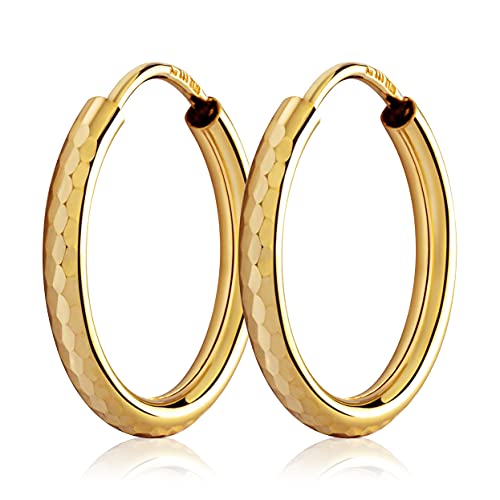 NKlaus Paar 15mm Creolen 333er Gelbgold 2mm starke gold Ohrringe 8 Karat Ohrschmuck 3076 NKlaus Paar 15mm Creolen 333er Gelbgold 2mm starke gold Ohrringe 8 Karat Ohrschmuck 3076 von NKlaus