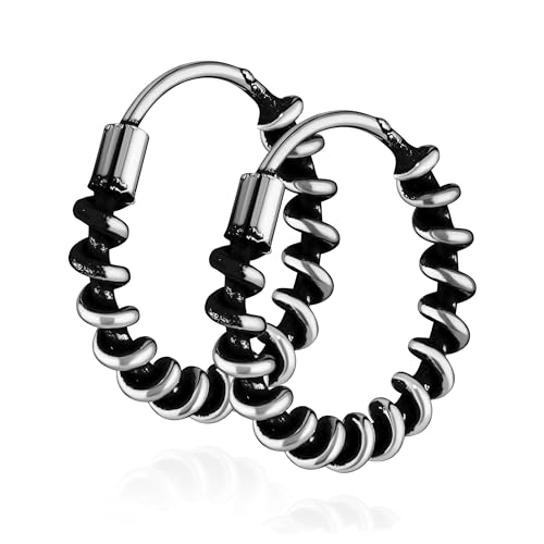 NKlaus PAAR 925 STERLING SILBER Keltische Celtic Gothic Creolen 12mm 7297 NKlaus PAAR 925 STERLING SILBER Keltische Celtic Gothic Creolen 12mm 7297 von NKlaus