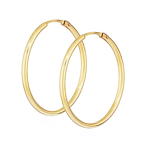 NKlaus Paar Creolen 333 Gelb Gold 8 Karat 20mm Damen Goldohrringe Rund Ohrschmuck 14385 NKlaus Paar Creolen 333 Gelb Gold 8 Karat 20mm Damen Goldohrringe Rund Ohrschmuck 14385 von NKlaus