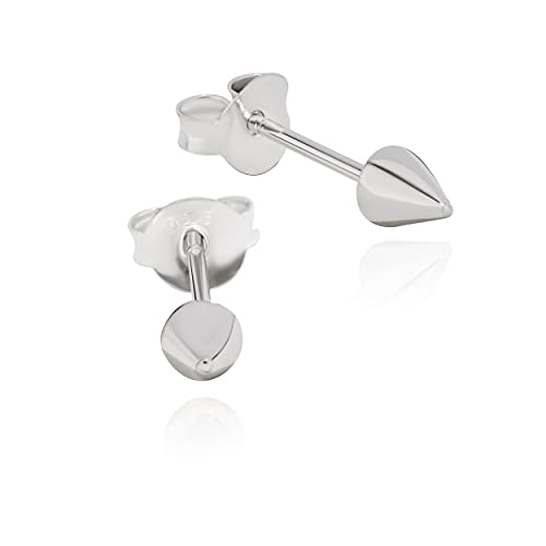 NKlaus Paar Kegel Spitze Ohrstecker 925 Silber 4x3mm kleine Gothic Damen Ohrringe 11138 NKlaus Paar Kegel Spitze Ohrstecker 925 Silber 4x3mm kleine Gothic Damen Ohrringe 11138 von NKlaus