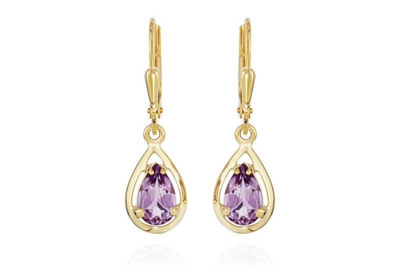 NKlaus Paar Ohrhänger Paar Brisur Ohrhänger 333 Gelb Gold hochglanz 14x8mm Ohrringe mit echt NKlaus Paar Ohrhänger Paar Brisur Ohrhänger 333 Gelb Gold hochglanz 14x8mm Ohrringe mit echt von NKlaus