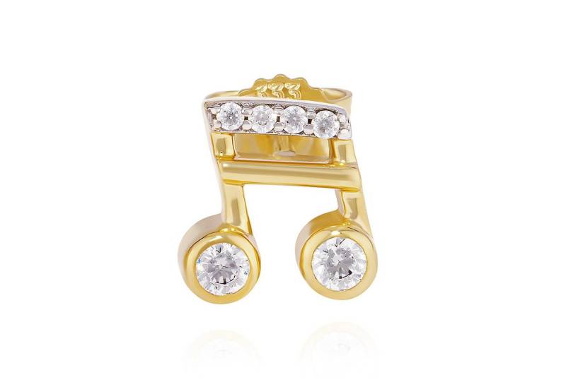NKlaus Paar Ohrhänger Paar Notenschlüssel Ohrstecker 333 Gelb Gold 8 Karat 7x7mm Musik Damen NKlaus Paar Ohrhänger Paar Notenschlüssel Ohrstecker 333 Gelb Gold 8 Karat 7x7mm Musik Damen von NKlaus