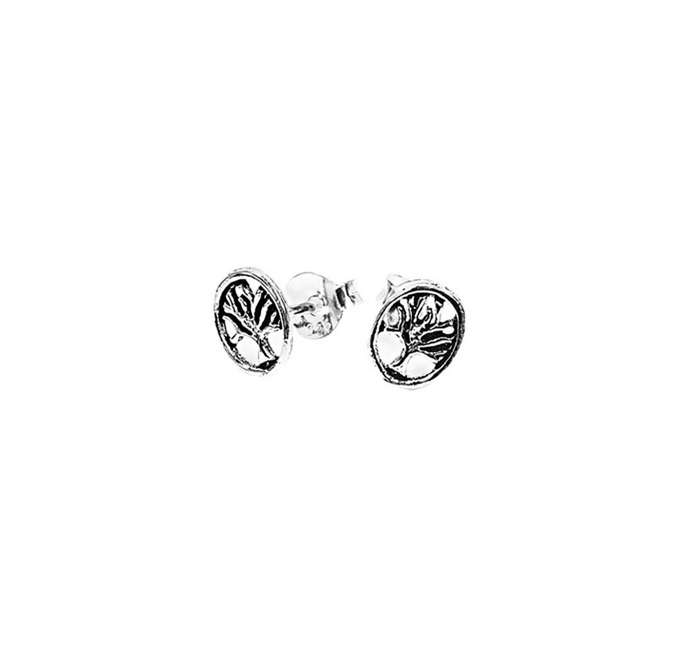 NKlaus Paar Ohrstecker Paar 925 Sterling Silber Keltische Gothic Ohrsteck von NKlaus