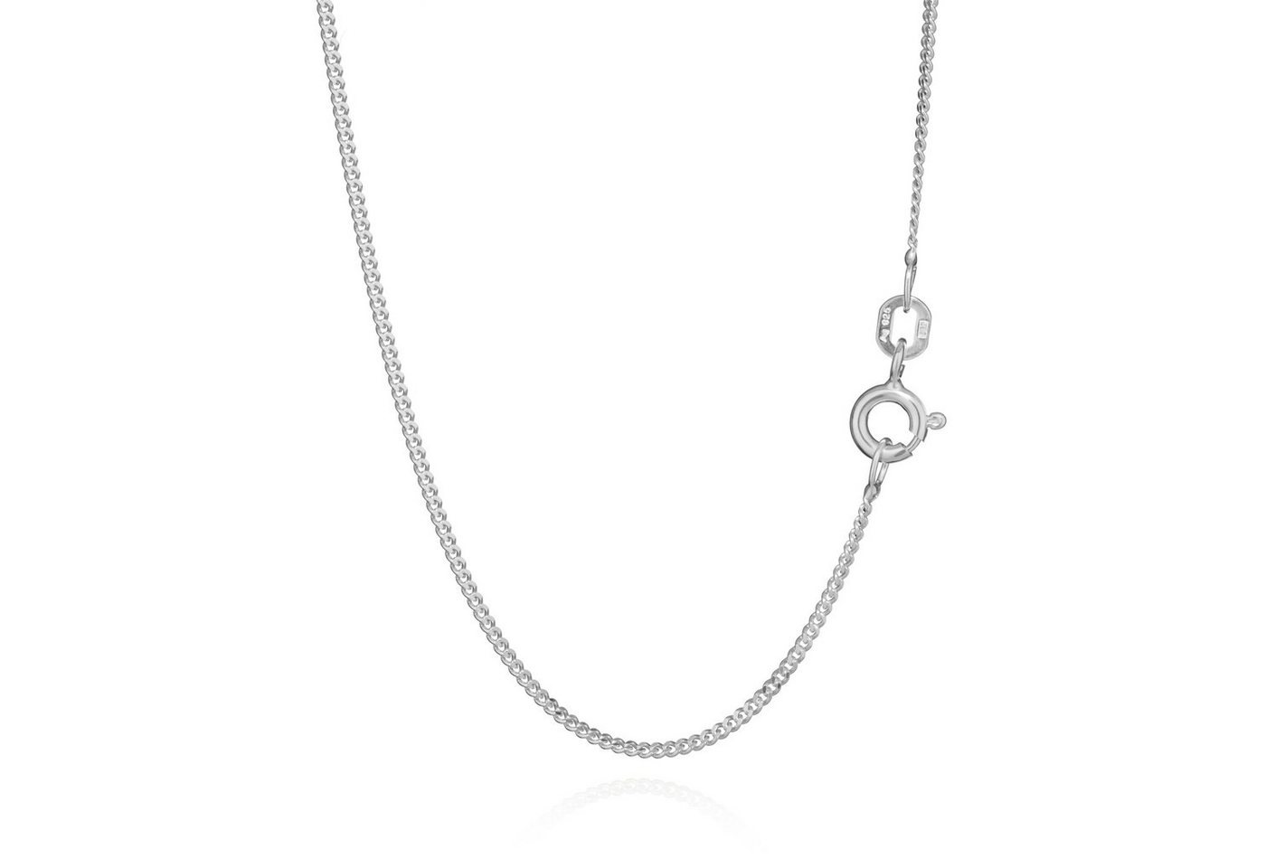 NKlaus Panzerkette 40cm feine Panzerkette 925 Sterling Silber Collier (1 Stück), Made in Germany von NKlaus