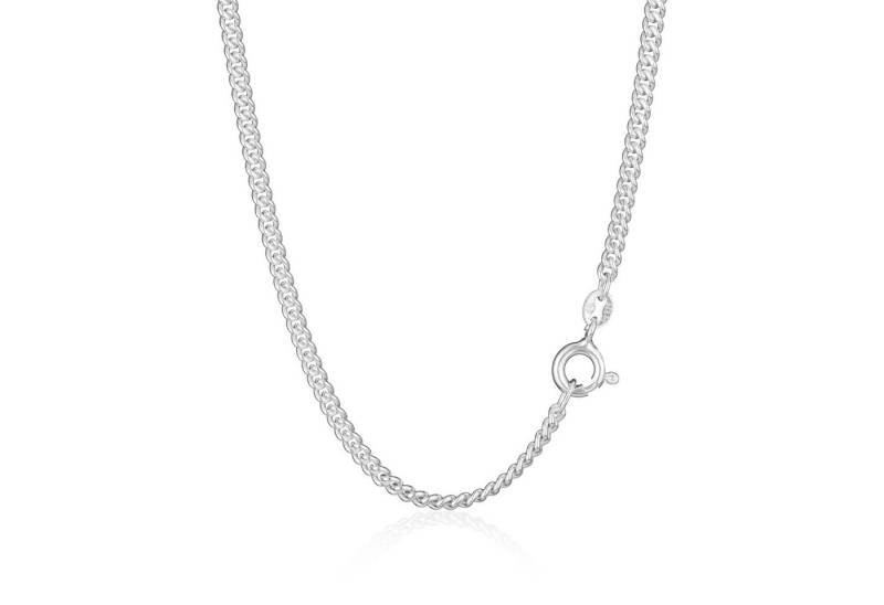 NKlaus Panzerkette 70cm Panzerkette rund 925 Silber Damen Halskette f (1 Stück), Made in Germany von NKlaus