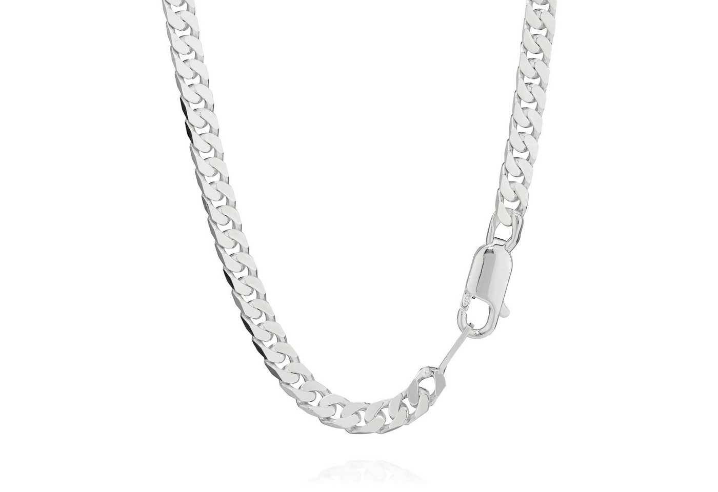 NKlaus Panzerkette 50cm Panzerkette 925 Silber 4,20mm Breit von NKlaus