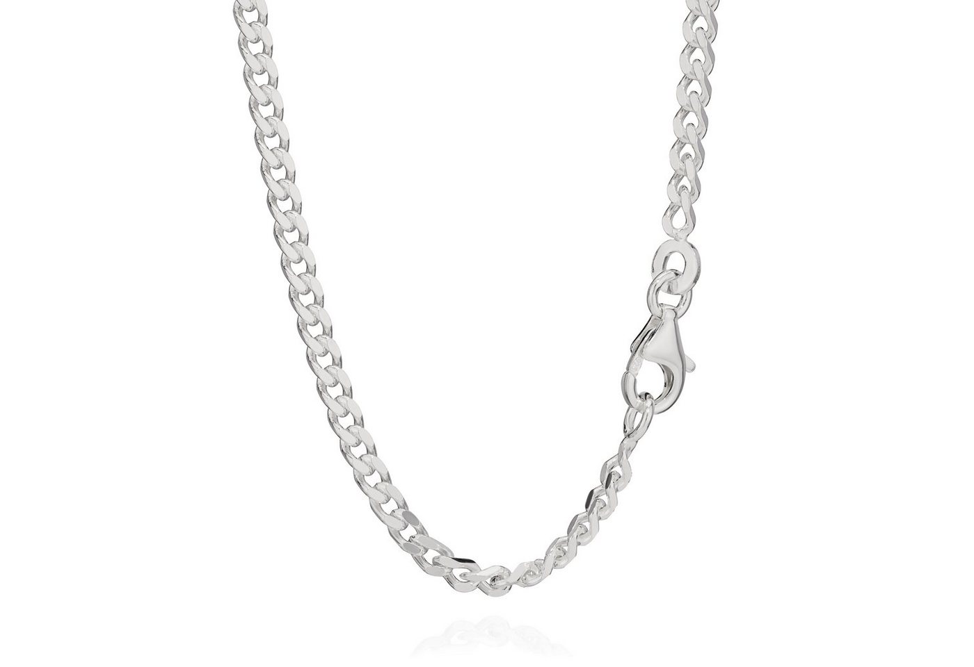 NKlaus Panzerkette 925 Sterling Silber Kette Panzerkette 60cm Königsk von NKlaus