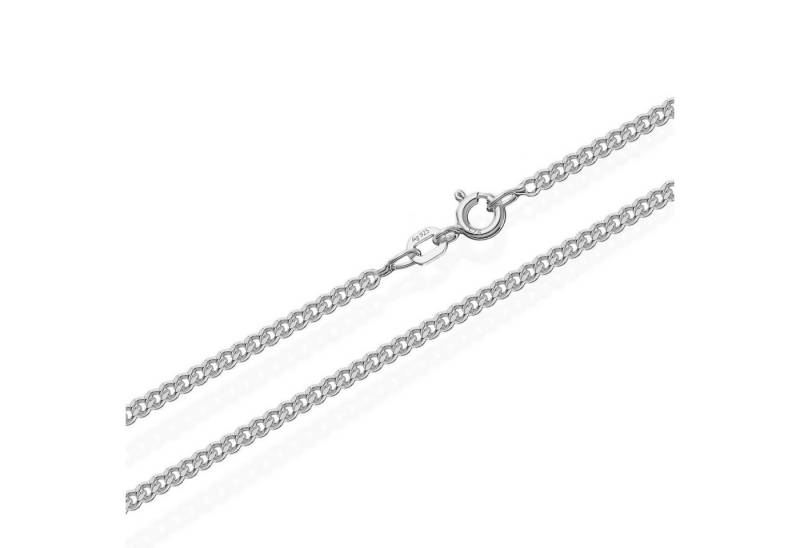 NKlaus Panzerkette 925 Sterling Silber Kette Panzerkette 70cm 2,10mm, Diamantiert von NKlaus