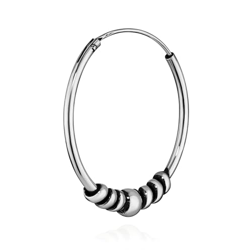 NKlaus Einzel 925 STERLING SILBER Keltische Celtic Gothic Creole massiv 25mm 7283 NKlaus Einzel 925 STERLING SILBER Keltische Celtic Gothic Creole massiv 25mm 7283 von NKlaus