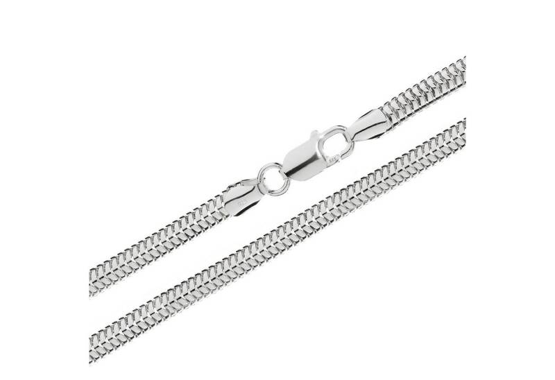 NKlaus Schlangenkette 50cm Schlangenkette 5mm 925 Sterlingsilber Schwer (1 Stück), Made in Germany von NKlaus