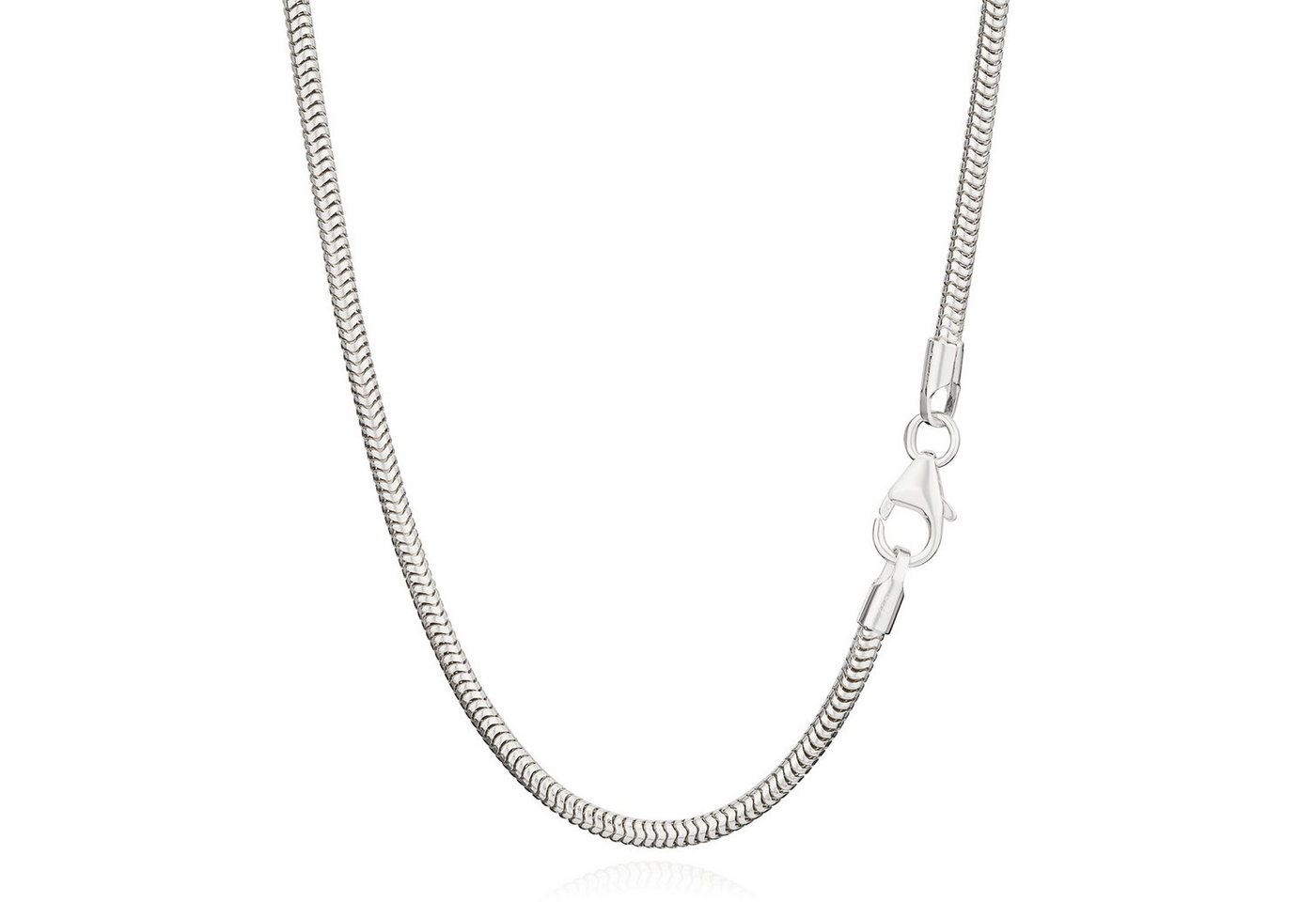 NKlaus Schlangenkette Echte 925er Sterlingsilber Schlangenkette Silberke von NKlaus
